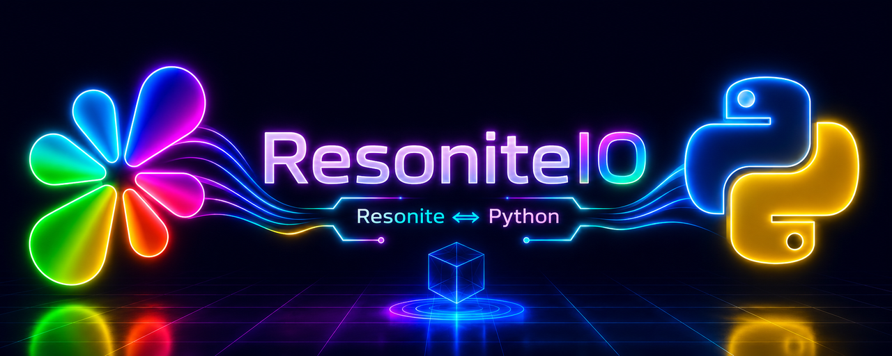 ResoniteIO — Resonite ⇄ Python